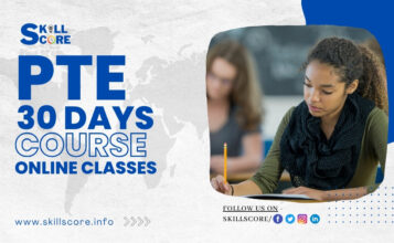 PTE Course Skill Score